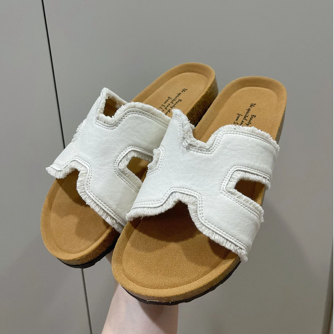 【H拖鞋】夏季舒适休闲百搭厚底女款拖鞋