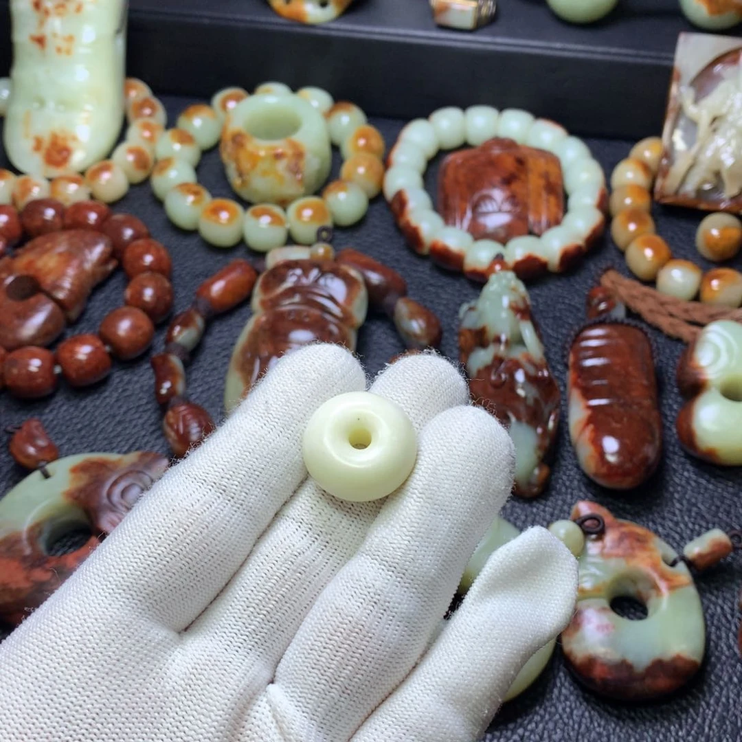 未镶嵌手链岫岩河磨玉（透闪石质玉）诺*.