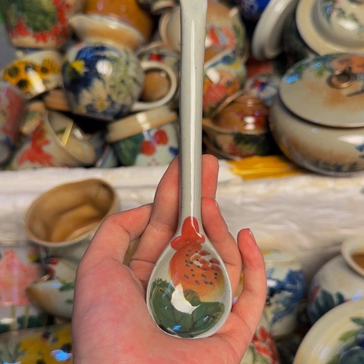 瓷片景德镇陶瓷手工手绘