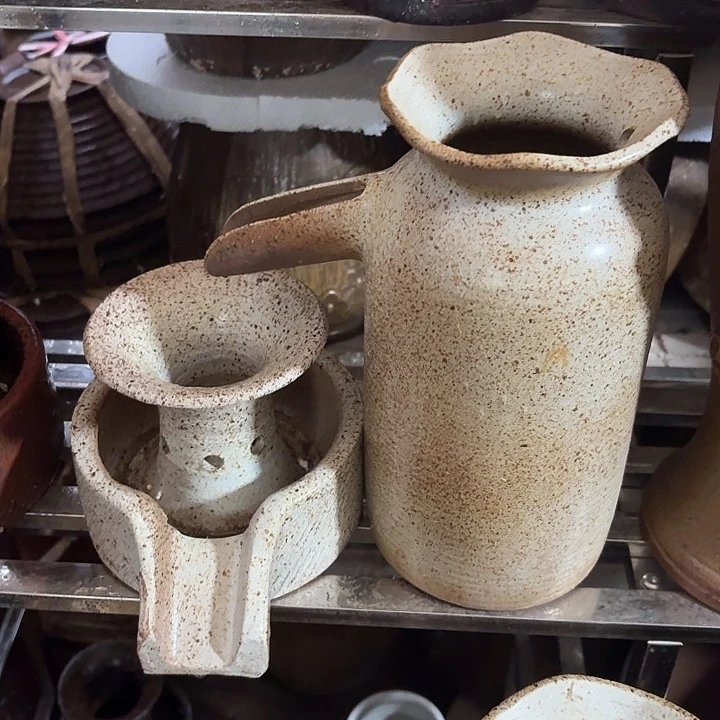 粗陶口径13/27，13/15/15进水口1.6厘米