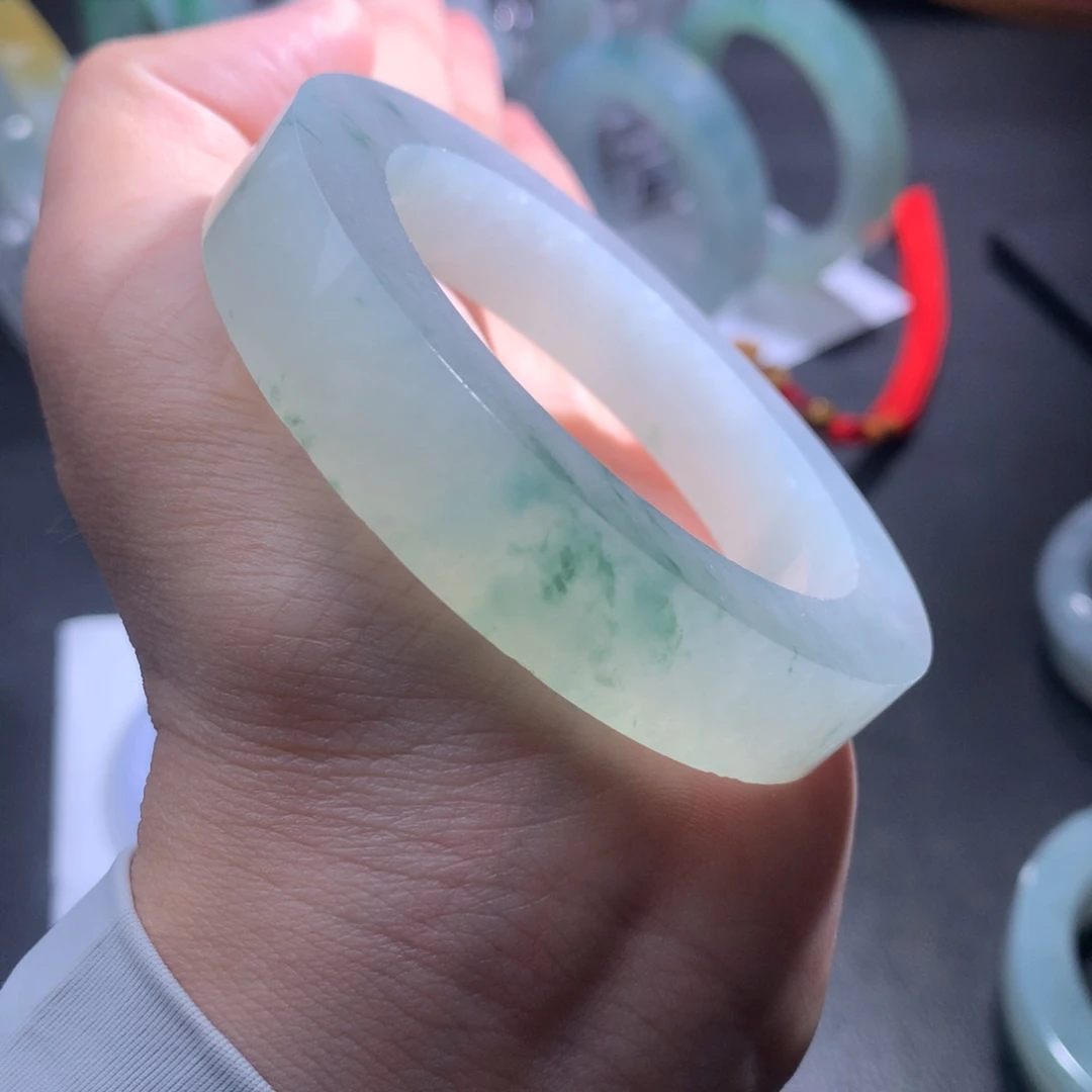 未镶嵌53-56特价定制翡翠娟*