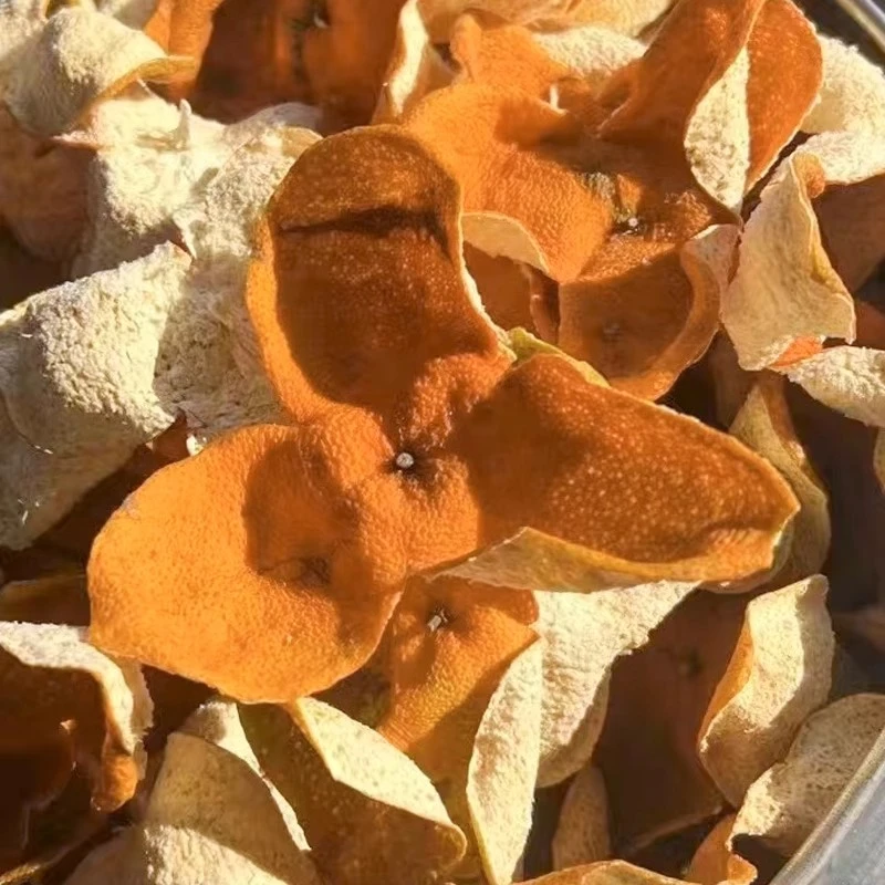 《断皮大红口粮皮》东甲大红2024正宗新会陈皮