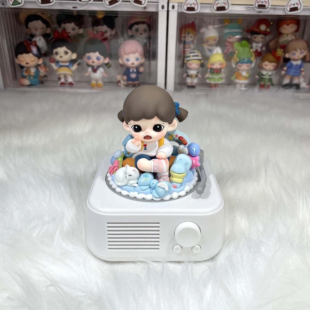 【主播现拆】琳琳手工diy奶油胶音响