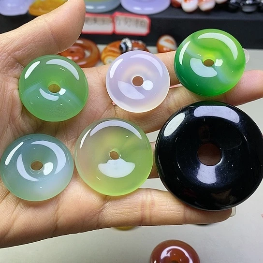 玛瑙/玉髓吊坠(不含链)未镶嵌