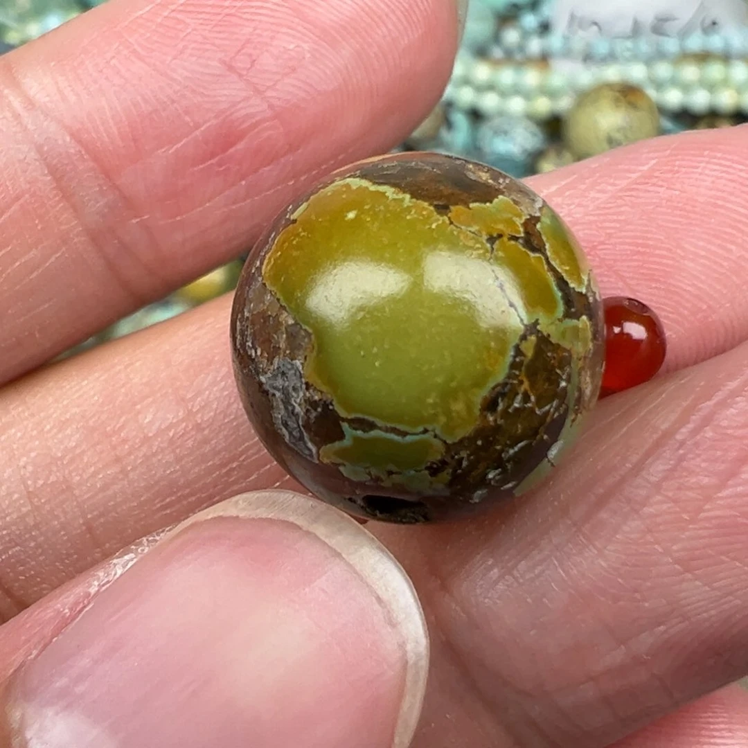 南红玛瑙配饰未镶嵌卡15.7