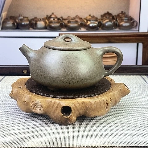 紫砂茶壶宜兴紫砂青段280c c