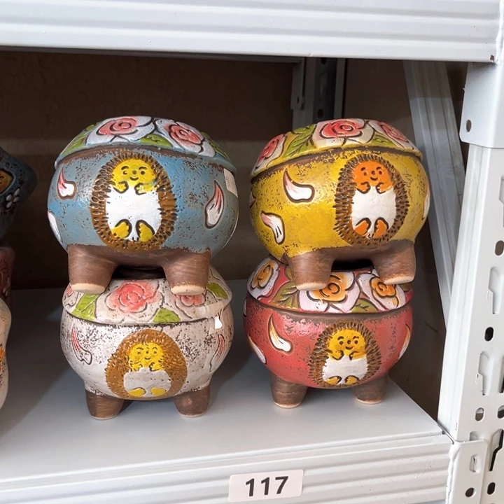 紫砂花盆粗陶材质多肉花盆