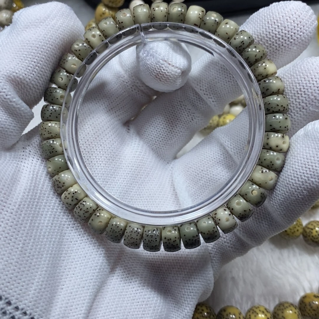 手串星月菩提绿冰85