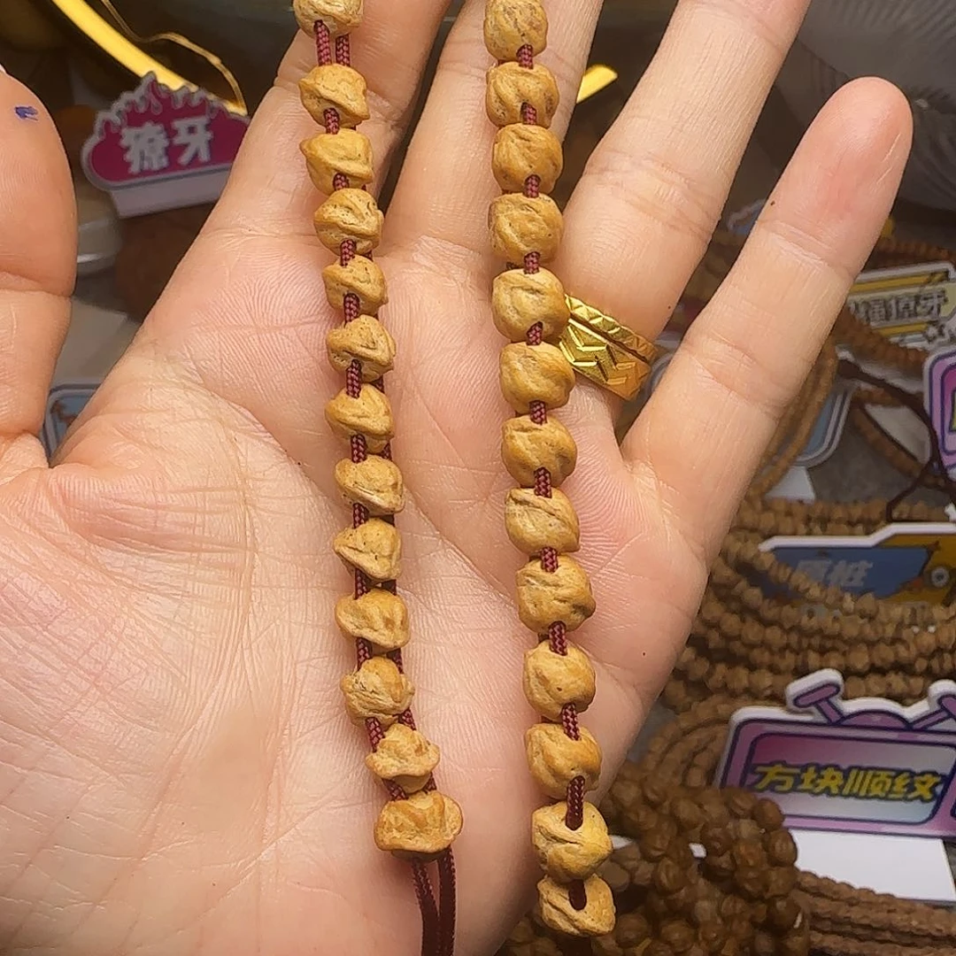 柏香籽/百香籽吊坠蛇骨手持