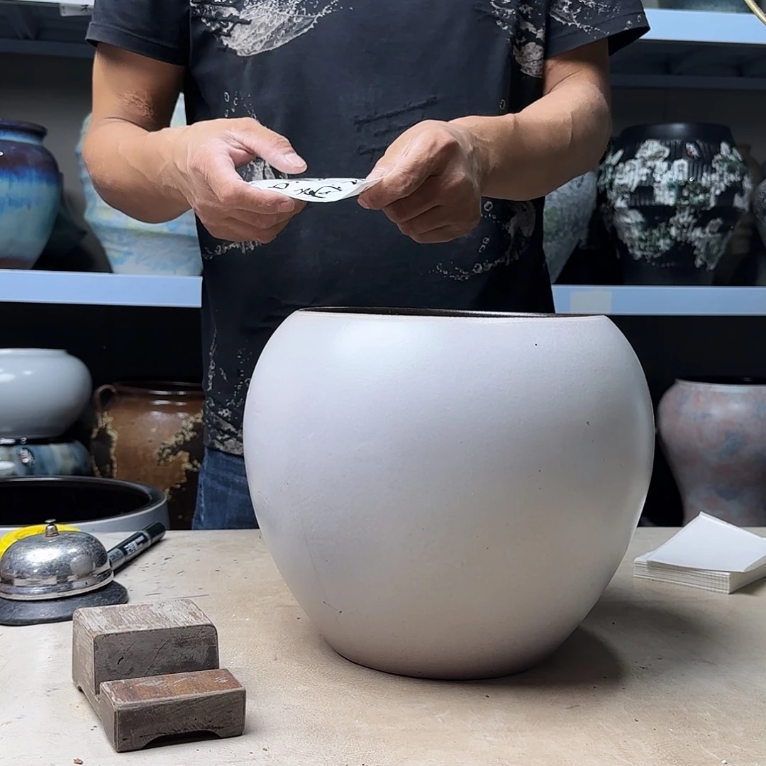 紫砂花盆尺寸20@22