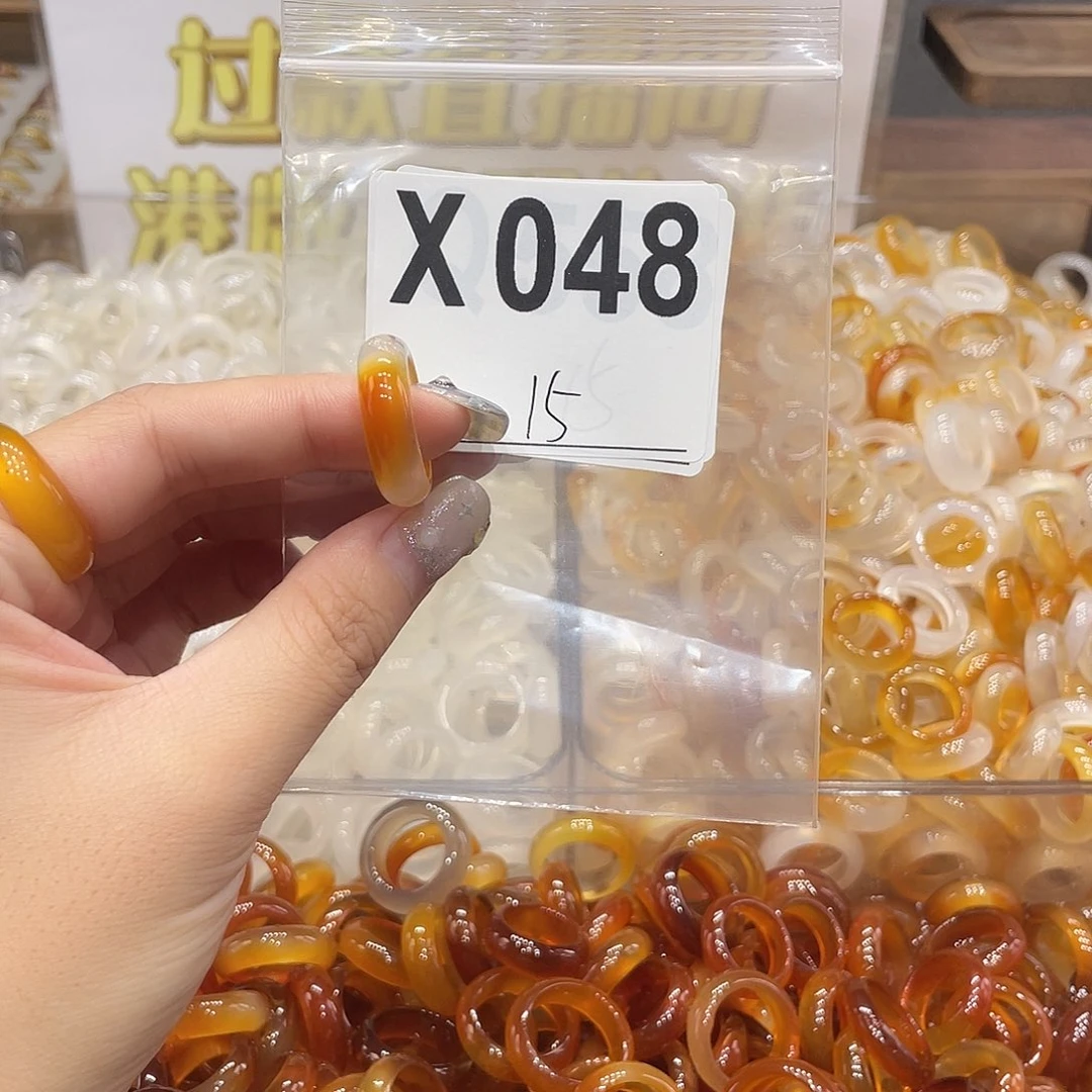 未镶嵌戒指玛瑙/玉髓048
