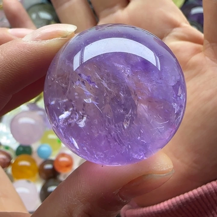 水晶珠宝半成品未镶嵌3.52厘米