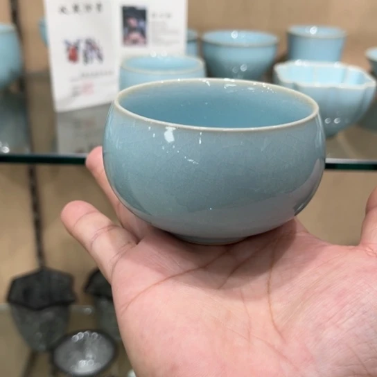 瓷片陶瓷茶具汝瓷茶具