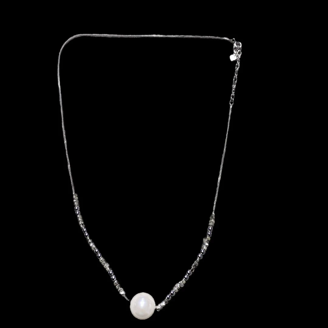 链子925银 A2045《聚鑫中古》时尚气质吊坠项链