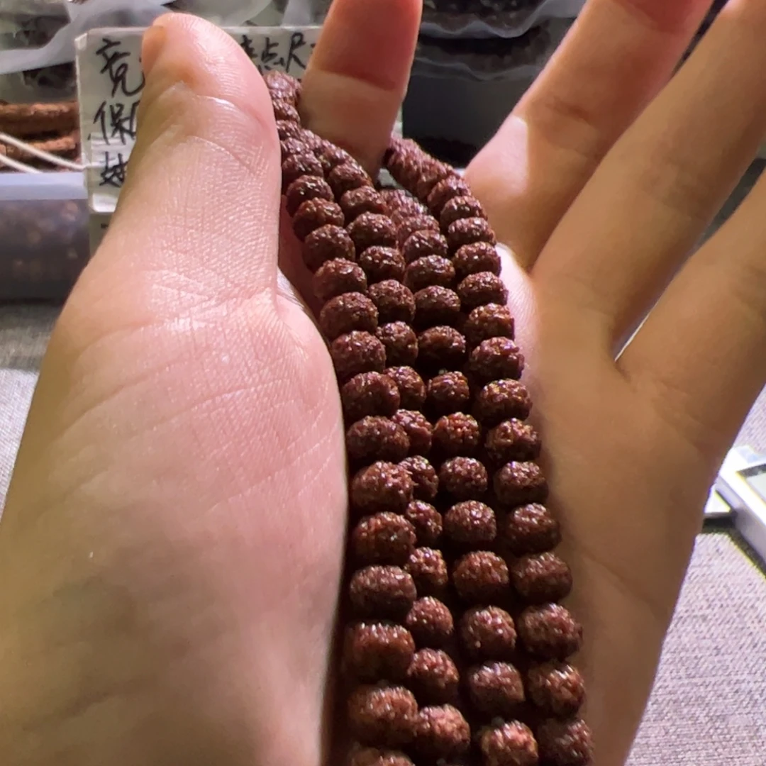 吊坠金刚菩提闷墩龙二合一6.8mm