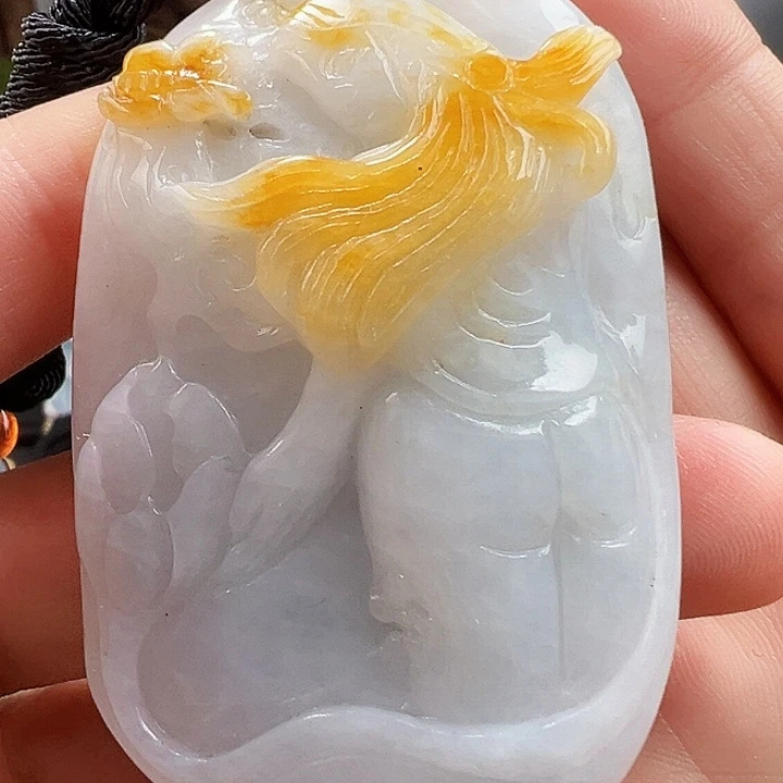 翡翠未镶嵌颈饰天然A货翡翠