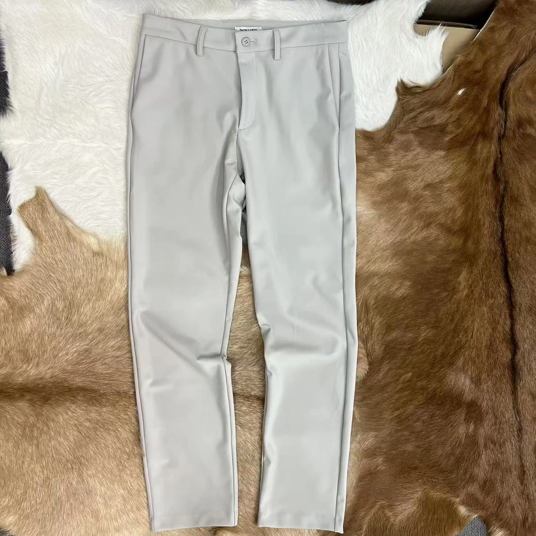 美单 高尔夫系列 高弹抗皱 男士丝滑商务休闲运动休闲裤 5617