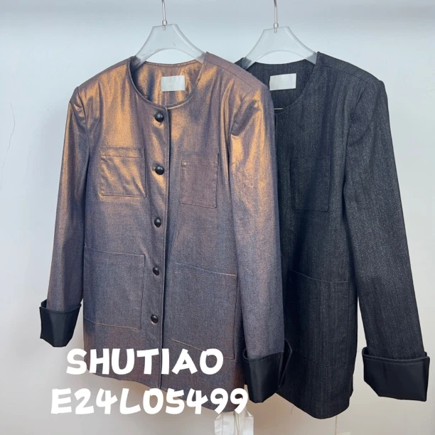 【SHUTIAO】2024秋冬：新款小众设计款外套E24L05499