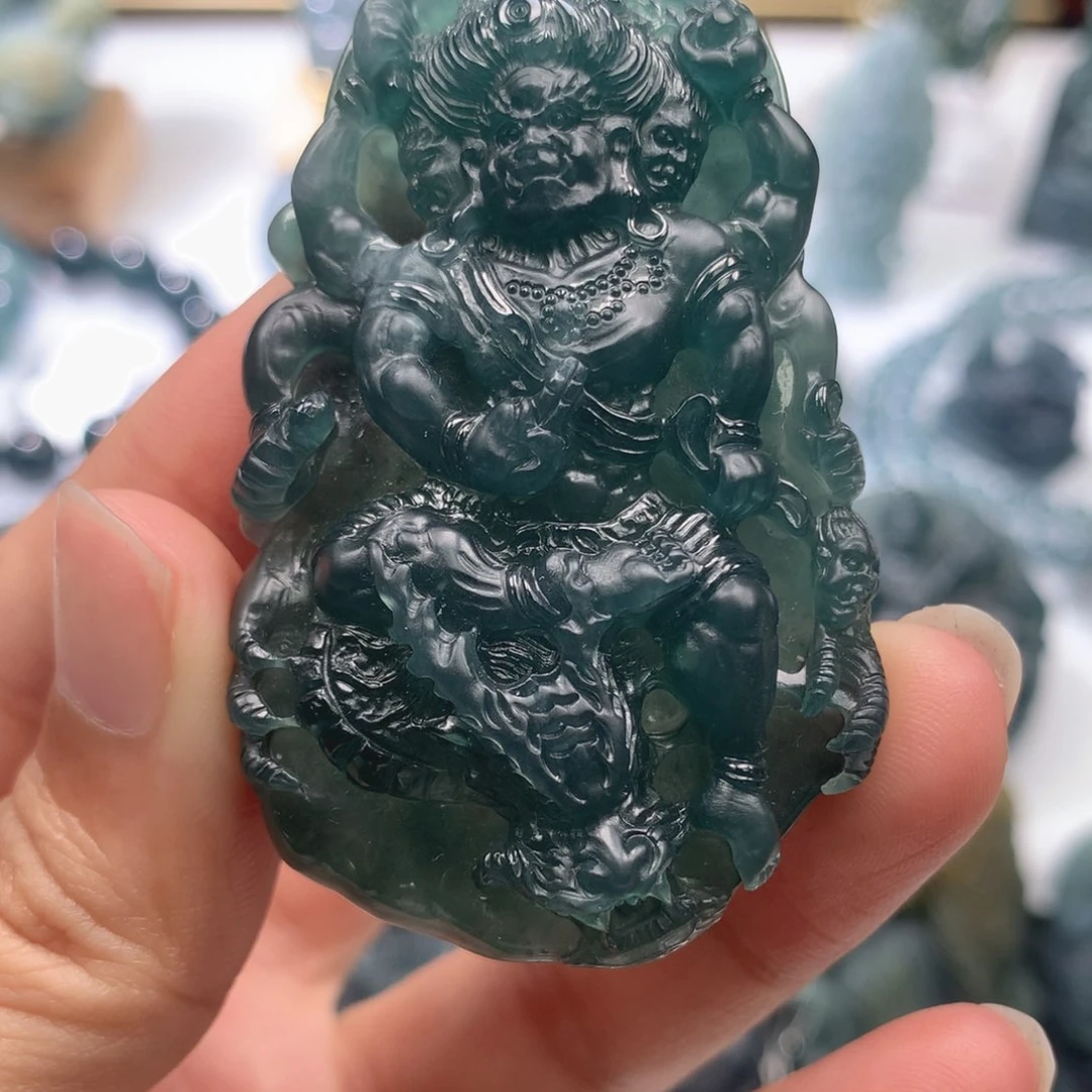 翡翠未镶嵌颈饰天然翡翠