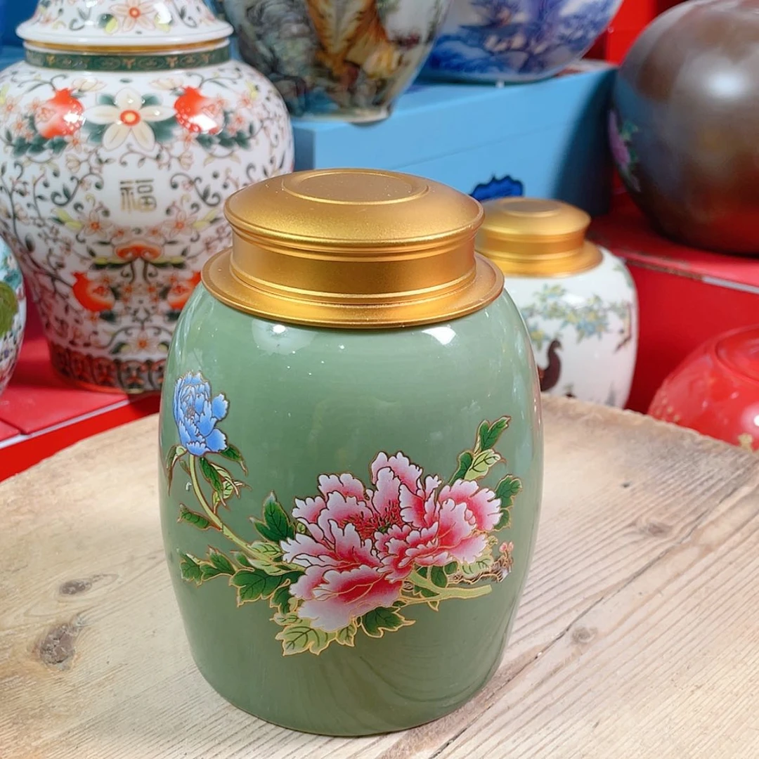 【闪购商品】罐陶瓷茶叶罐密封罐