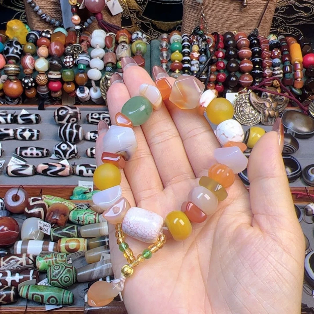 玛瑙/玉髓未镶嵌手链福利多多