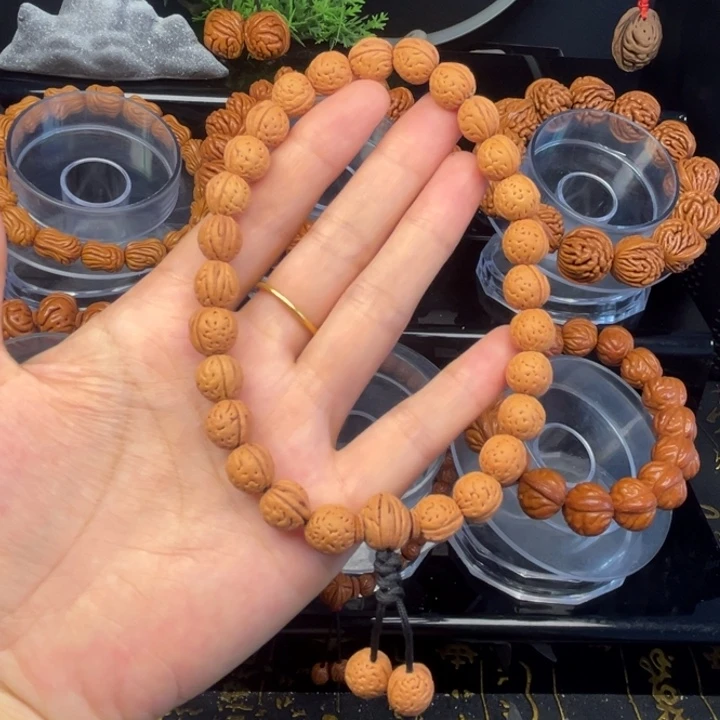 手串桃核脑纹手持