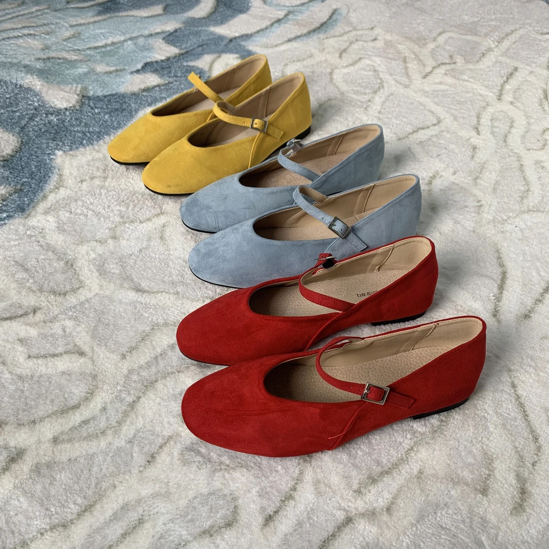 圆头低跟韩版玛丽珍3350-1