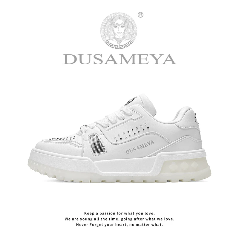 DUSAMEYA/杜莎米娅轻奢增高运动时尚休闲鞋6803