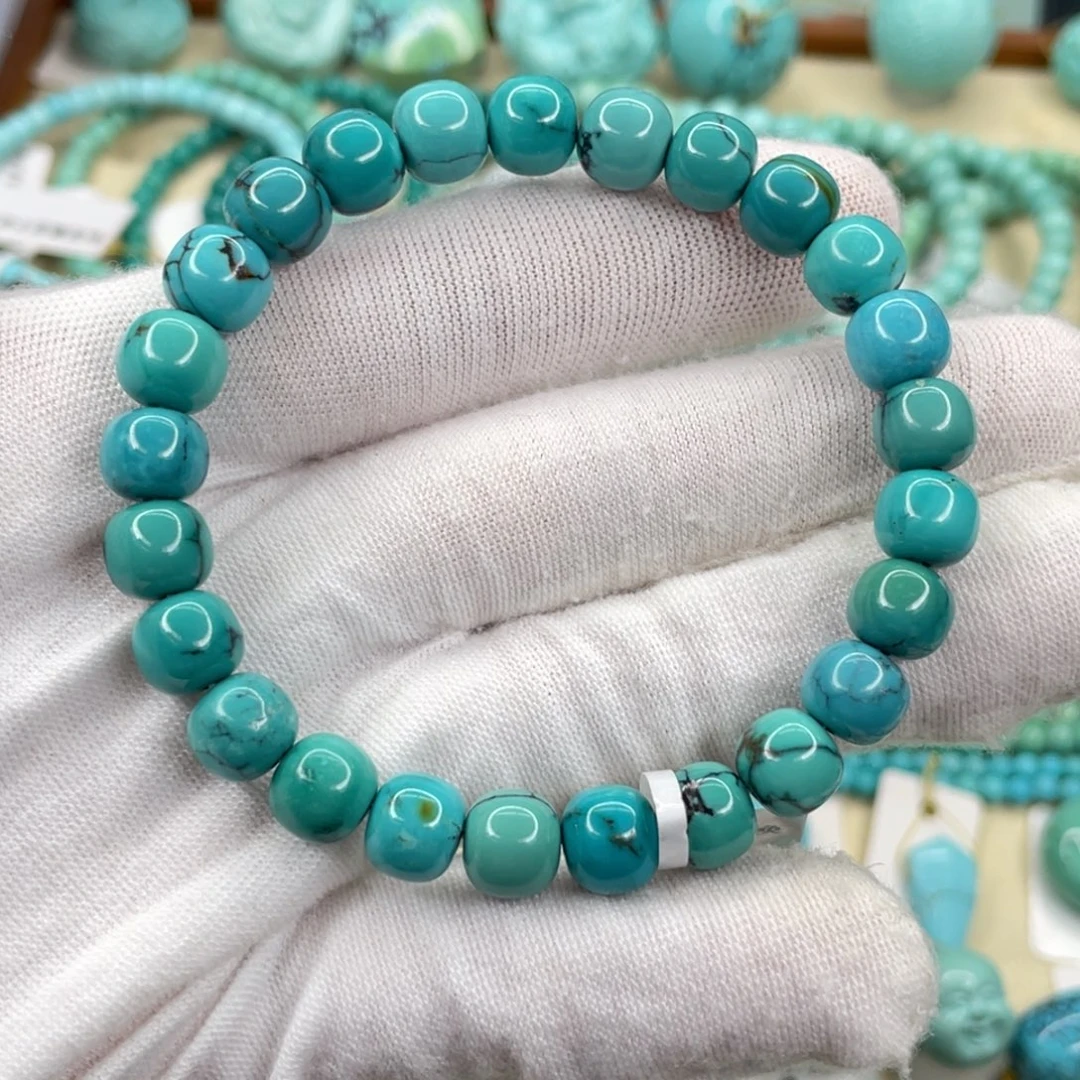 绿松石未镶嵌挂件