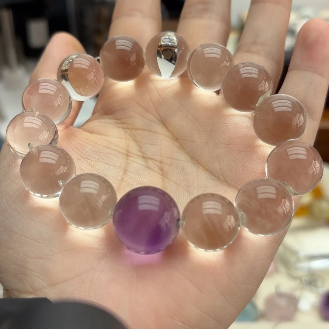 未镶嵌手链水晶手串