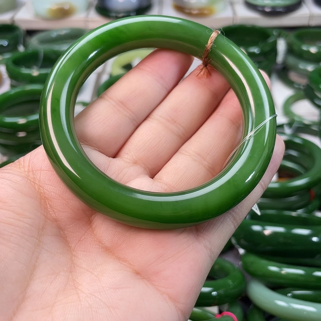 和田玉（碧玉）手镯未镶嵌