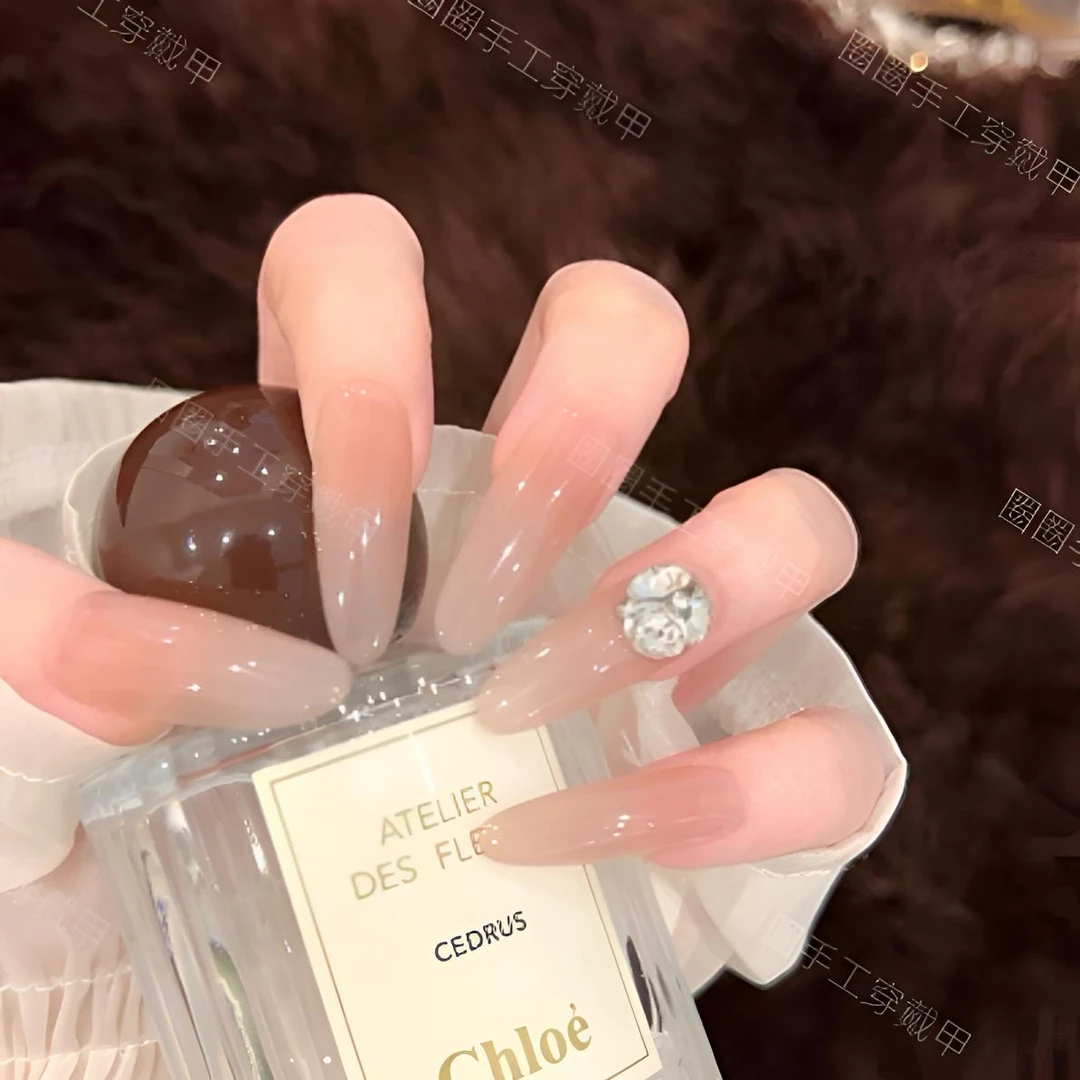 【碎玉轩】春夏季温柔款设计手工穿戴甲温柔纯手工气质纯欲ins风