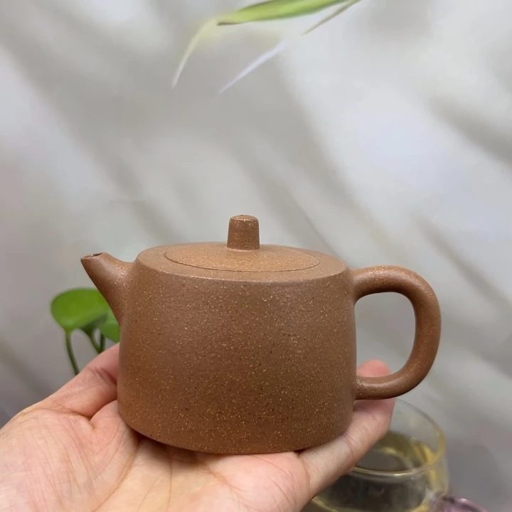 紫砂茶壶五彩汉铎150c c