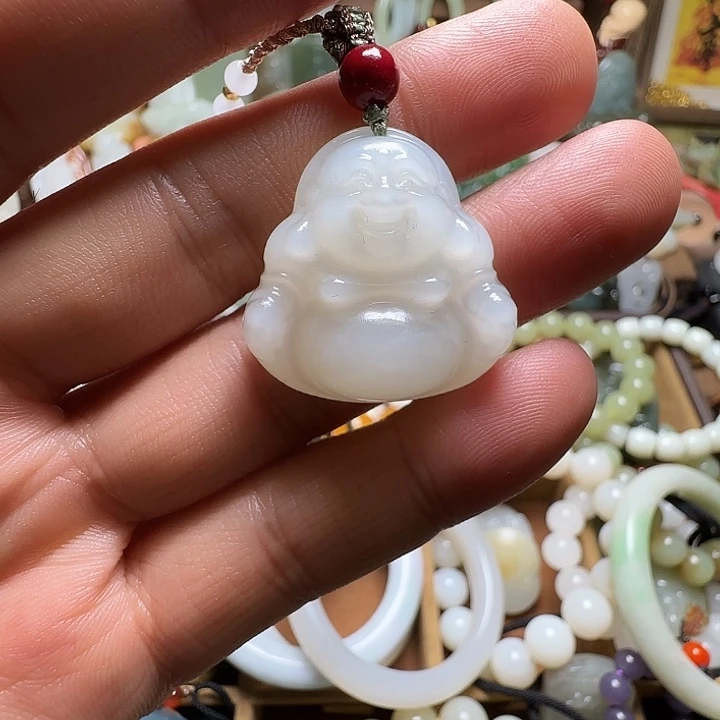 和田玉（白玉）未镶嵌颈饰