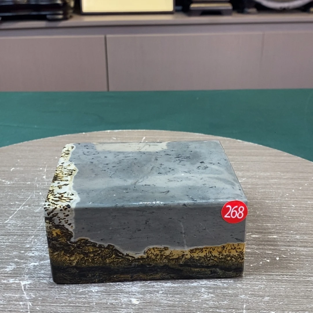 石材广西国画石草花石