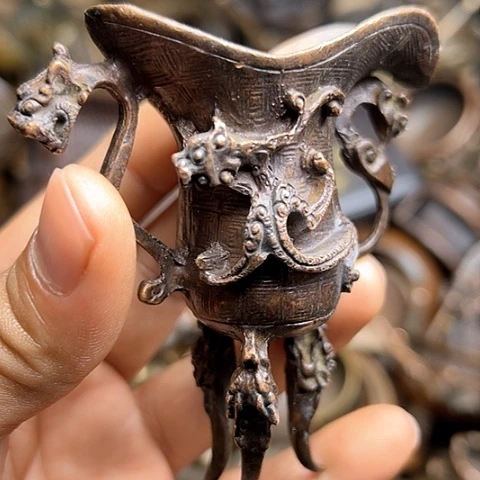 铜制文玩把玩物件