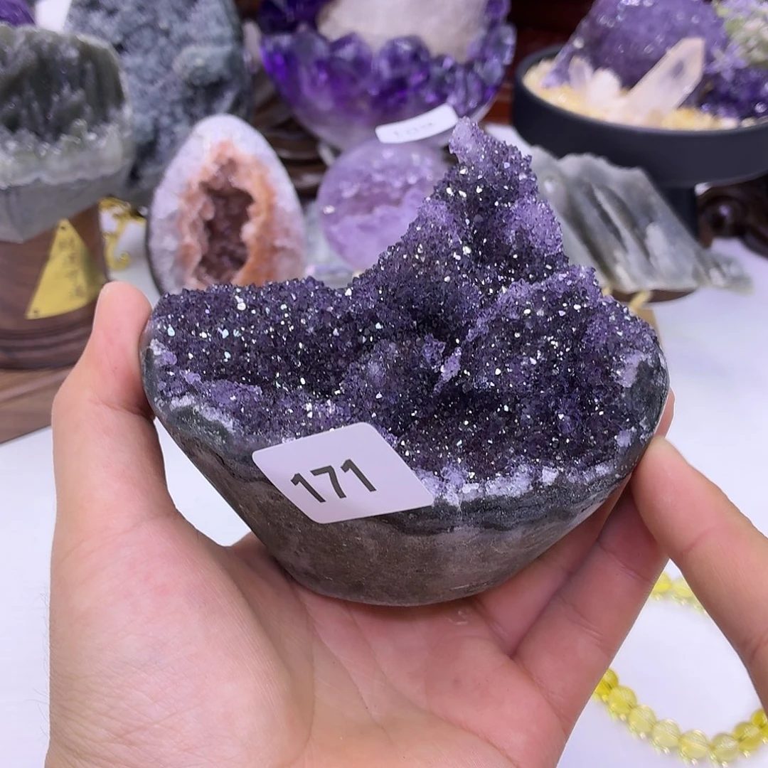 大型摆件（非配饰）未镶嵌紫晶