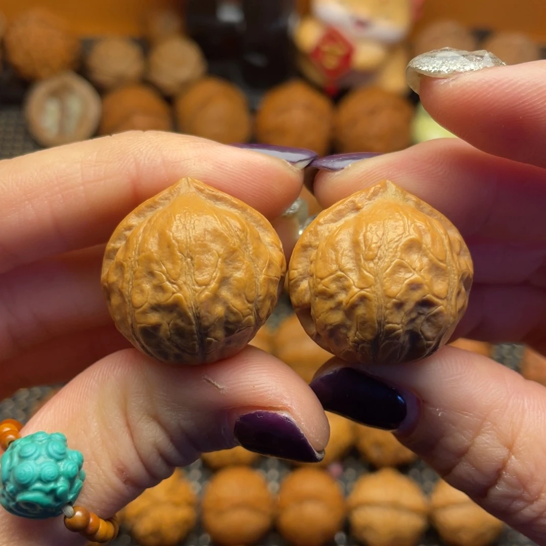 文玩核桃吊坠26尺全品小官帽00013