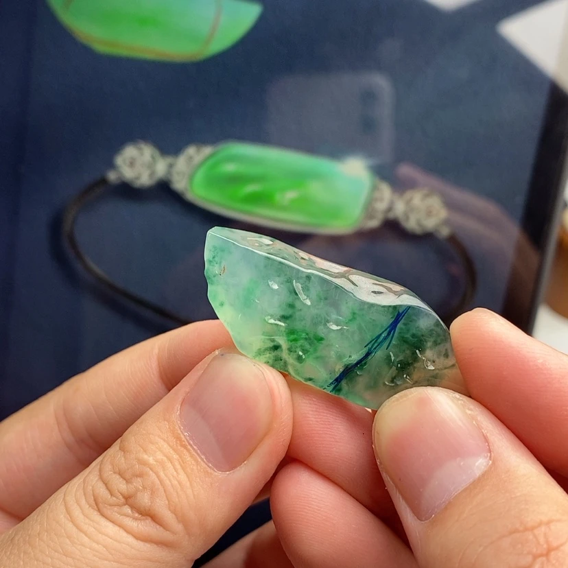 【闪购商品】定制翡翠未镶嵌材料