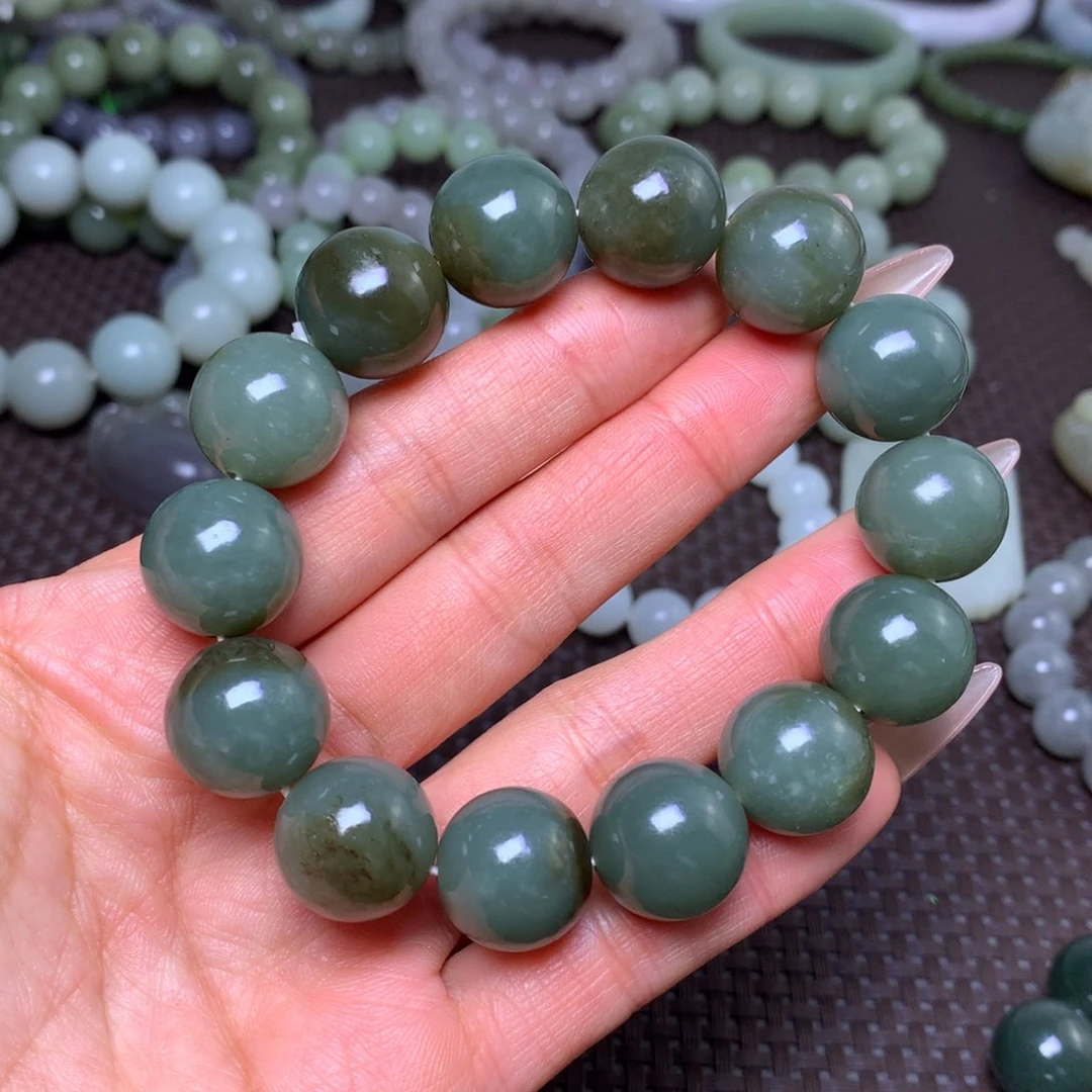 未镶嵌手串和田玉卡16