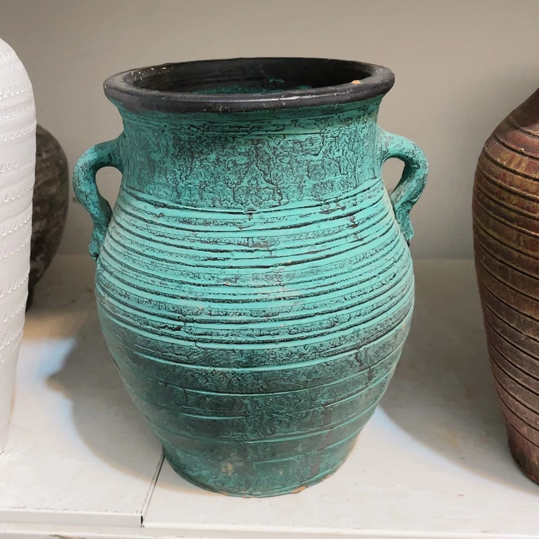 红陶带孔带孔口径15高度22