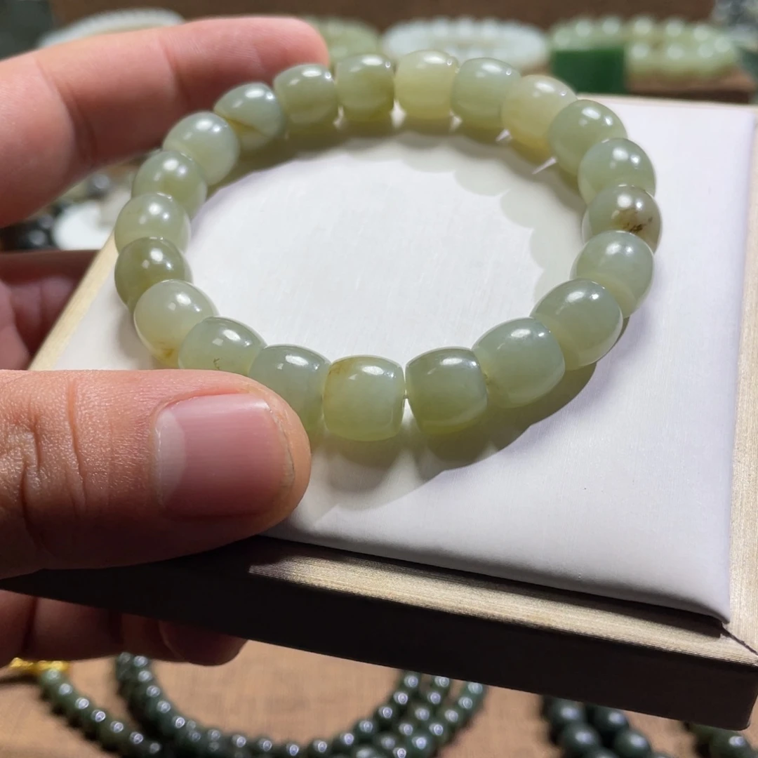 未镶嵌手链和田玉（白玉）