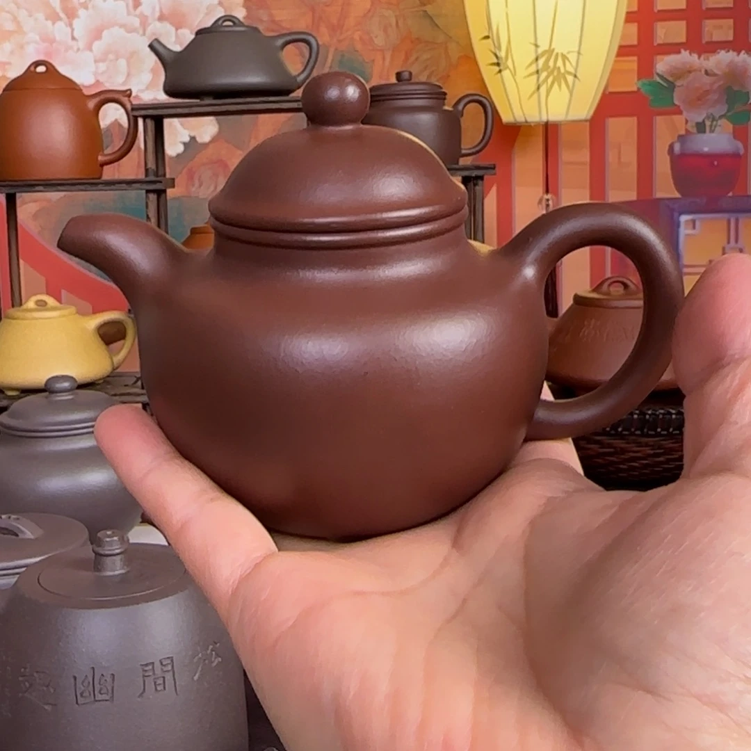 刘***伟茶壶紫砂手工制作微瑕壶