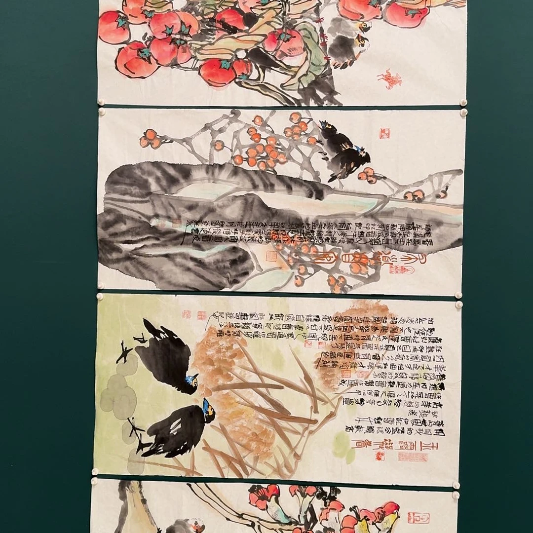 国画邹老师的作品