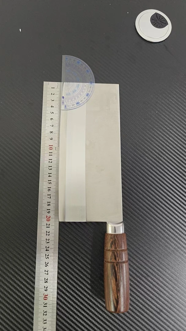瑕疵尾货三合钢切片刀家用菜刀切菜切肉超锋利切两用刀厨师西厨刀