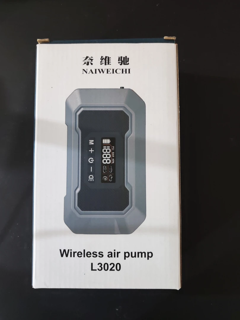 未拆封  便携式无线充气泵