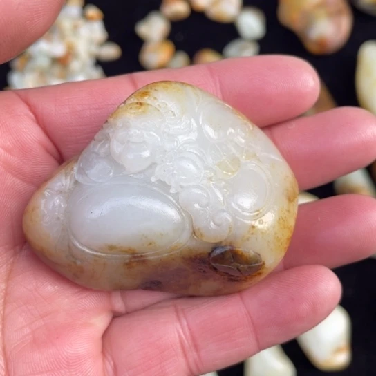 和田玉（糖玉）未镶嵌戒指