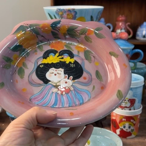 炉景德镇釉下手绘陶瓷
