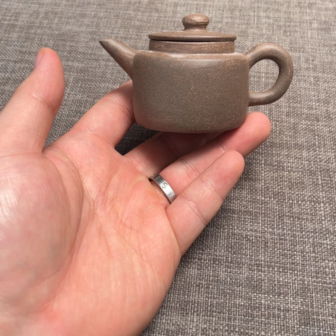 茶壶紫砂全手工 清灰德钟壶