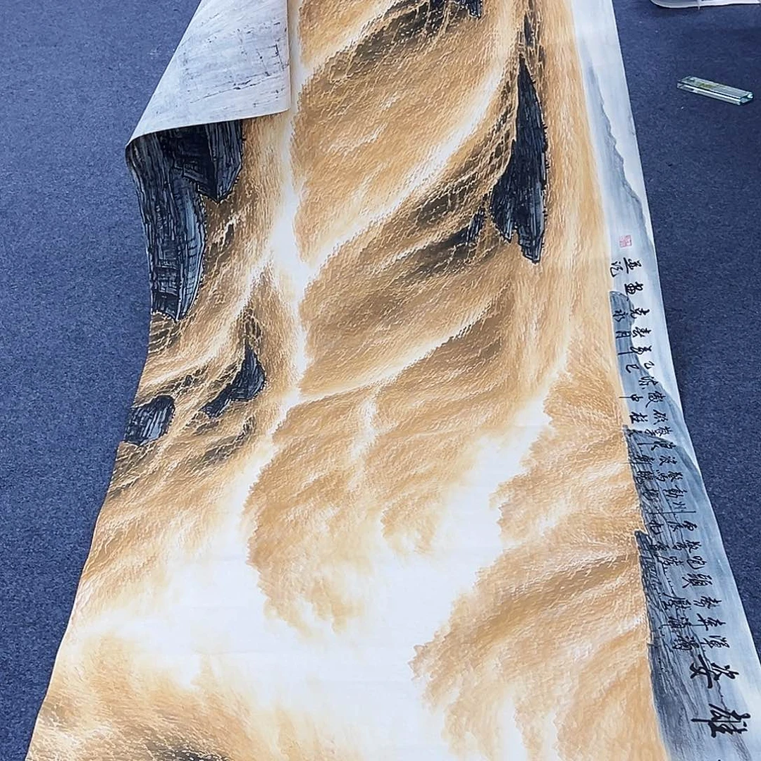 国画事事顺心如意万事